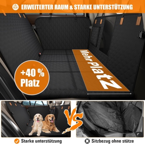 Allecto Koc dla psa 132x66cm wodoodporny, odporny na zadrapania