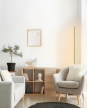 EDISHINE Lampa stojąca do salonu, ściemniana LED, 3000 K ciepła biel,146 cm
