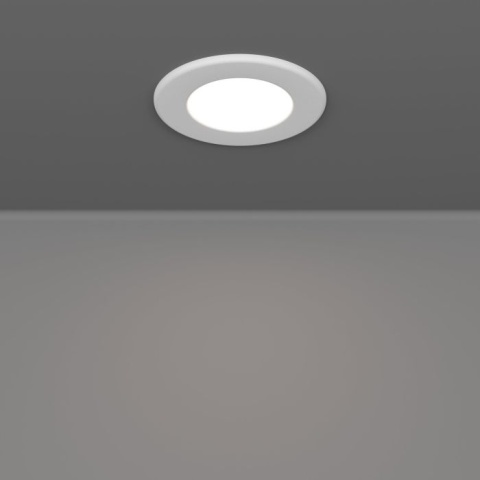 FUEVA 6 Oprawa wpuszczana LED 3,7W 2700/4000/6500K IP44 biała 8,8 cm eglo