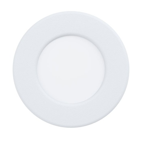 FUEVA 6 Oprawa wpuszczana LED 3,7W 2700/4000/6500K IP44 biała 8,8 cm eglo