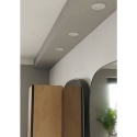 FUEVA 6 Oprawa wpuszczana LED 3,7W 2700/4000/6500K IP44 biała 8,8 cm eglo