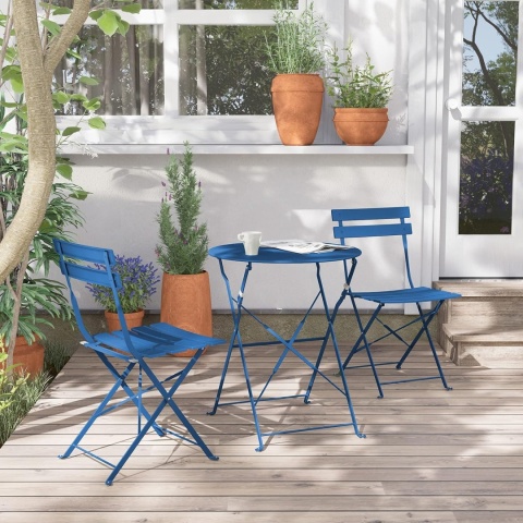 Grand patio Składany zestaw bistro 3-częściowy