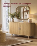 Komoda VASAGLE Miriana Collection LSC631KK01 z drzwiami przesuwnymi 140 x 40 x 75 cm