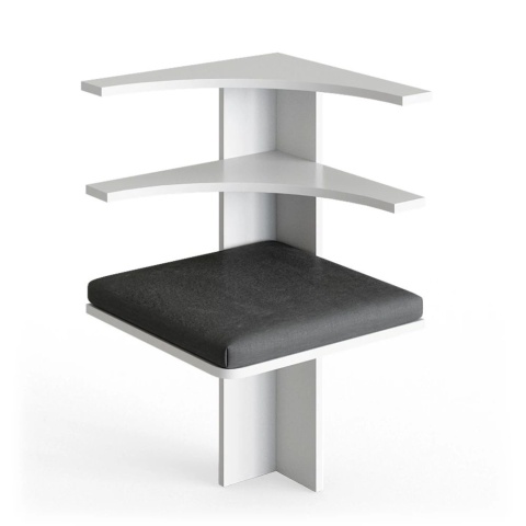 Ławka narożna do jadalni Roman Biały 43.5 x 43.5 cm Vicco