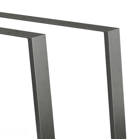 Nogi do stołu Czarny 80 x 72 cm Trapezoidalny Vicco