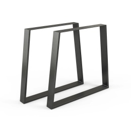 Nogi do stołu Czarny 80 x 72 cm Trapezoidalny Vicco