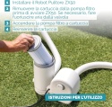 Odkurzacz basenowy Intex ZX50 28007 automatyczny wąż 6,5 m 0,8 l