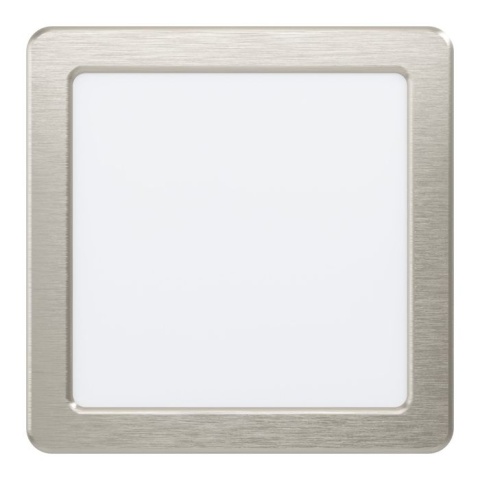 Plafon EGLO Lampa sufitowa LED Fueva 5 3000K nikiel mat oprawa natynkowa