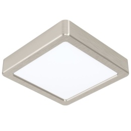Plafon EGLO Lampa sufitowa LED Fueva 5 3000K nikiel mat oprawa natynkowa