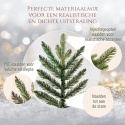 Pure Living Choinka sztuczna 120 cm realistyczna gęsta drewniany stojak