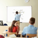 VIZ-PRO VIZ-PRO magnetyczna tablica suchościeralna, biała 90x150 cm P1459