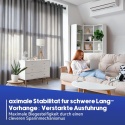 Vista Karnisz regulowany 390-480 cm teleskopowy karnisz, czarny, średnica 32 mm