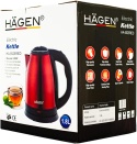 Czajnik elektryczny Hagen ha 5525 2200 W 1,8 l czerwony 1889