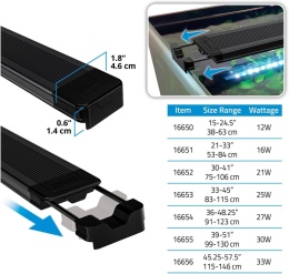 Fluval Aquasky 3.0 LED 16W Wi-Fi belka do akwarium 53-83cm