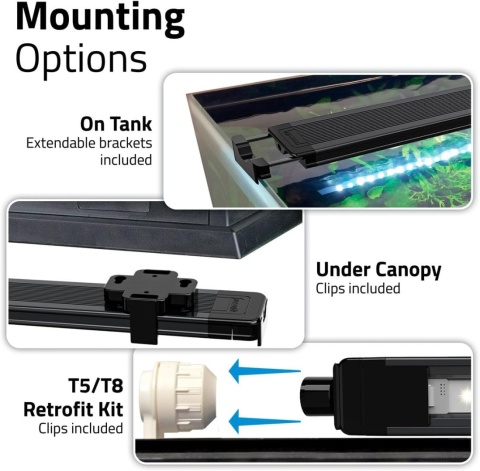 Fluval Aquasky 3.0 LED 16W Wi-Fi belka do akwarium 53-83cm