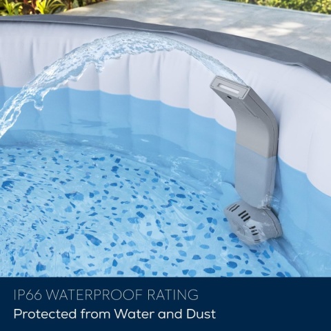 Fontanna Kaskada Wodna Oświetlenie LED do Jacuzzi Lay-Z-Spa Bestway 60322