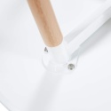 H.J WeDoo Okrągły stół do jadalni, designerski stół kuchenny, 80 CM