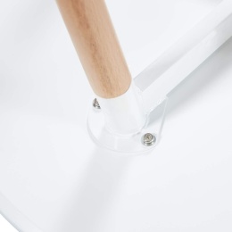 H.J WeDoo Okrągły stół do jadalni, designerski stół kuchenny, 80 CM