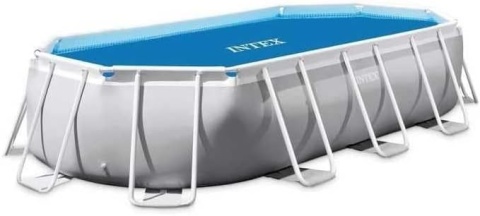 Intex Plandeka bąbelkowa do basenu owalnego 5,03m x 2,74m