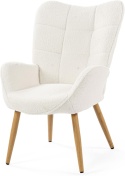 MEUBLE Cosy Fotel relaksacyjny z oparciem, Vanity, tkanina Bouclé