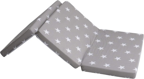 Materac składany Mata podróżna Roba Little Stars 60x120 cm + torba