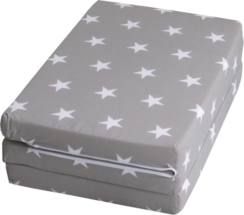 Materac składany Mata podróżna Roba Little Stars 60x120 cm + torba