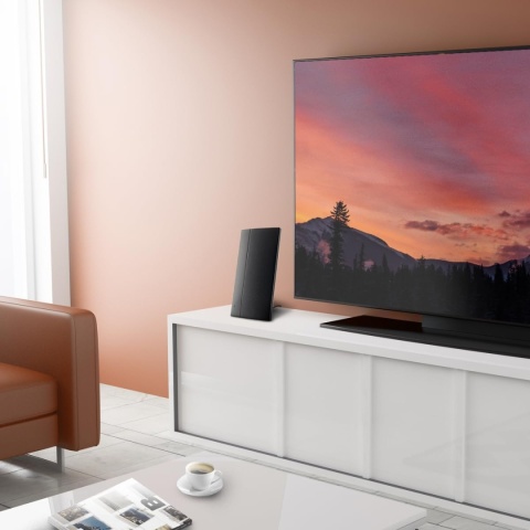 Meliconi AD Professional R1 antena telewizyjna do użytku w pomieszczeniach, z filtrami 4G i 5G
