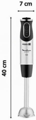 Moulinex QuickChef DD65H810 blender ręczny 1000W metalowy