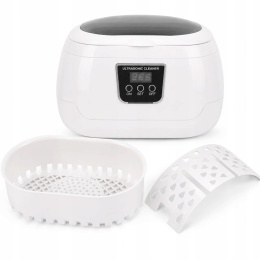 Myjka Ultradźwiękowa Sterylizator Mycie Narzędzi Biżuterii 35W GT-F5 600ml