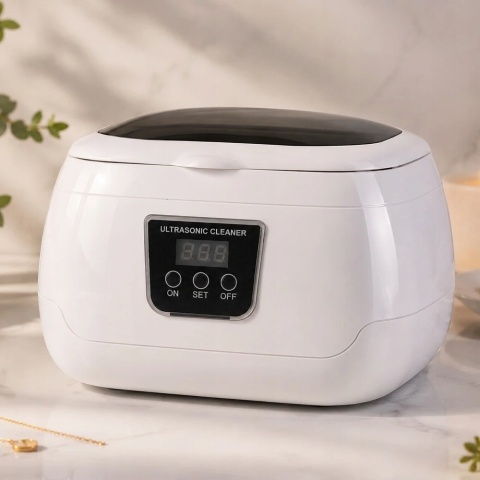Myjka Ultradźwiękowa Sterylizator Mycie Narzędzi Biżuterii 35W GT-F5 600ml