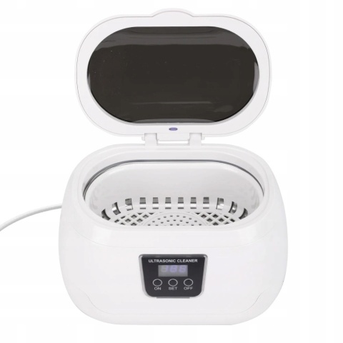 Myjka Ultradźwiękowa Sterylizator Mycie Narzędzi Biżuterii 35W GT-F5 600ml