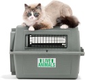 Petmate Transporter lotniczy Beeztees 715563 53 x 40 x 38 cm, szary IATA