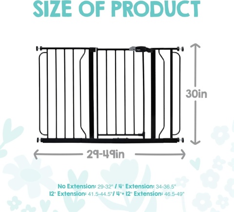 Regalo Easy Step 100 cm bardzo szeroka brama dla niemowląt