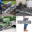 Składana rampa najazdowa 400 kg motocykl quad kosiarka J255 VOUNOT 2 x