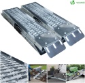 Składana rampa najazdowa 400 kg motocykl quad kosiarka J255 VOUNOT 2 x