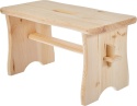 Zeller 13130 Podnóżek 39 x 19 x 20 cm, drewno iglaste , taboret