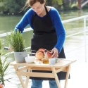 barbecook Rożen obrotowy elektryczny grill węglowy 60cm stal nierdzewna