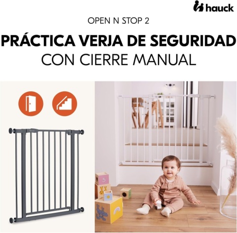 hauck Barierka bezpieczeństwa dla dzieci Open N Stop 2 (szerokość 75 do 80 cm)