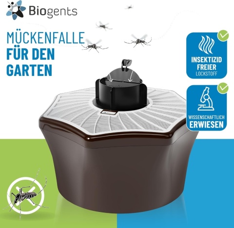 BIOGENTS TIGER MOSQUITO OUTDOOR Elektryczna Pułapka na Komary 2 Wkłady