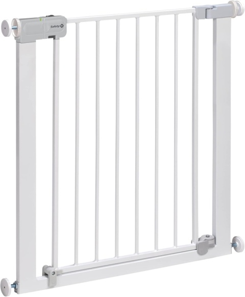Barierka na drzwi, schody Safety 1ST rozporowa 73-80 cm biała