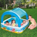 52192 Basen Dmuchany Dla Dzieci Z Daszkiem 140 x 140 x 114cm BESTWAY