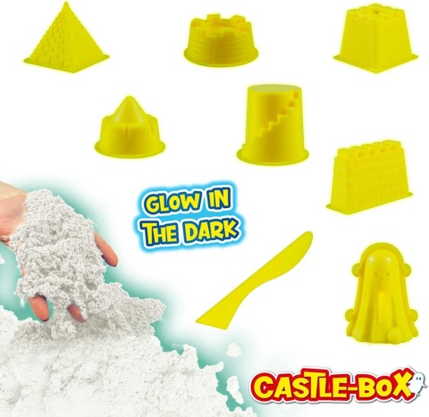Craze Luminous Kinetic Sand Zestaw Magicznego Piasku Nawiedzony Zamek