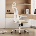 Farini Ergonomiczne krzesło z podłokietnikami do biura na kółkach