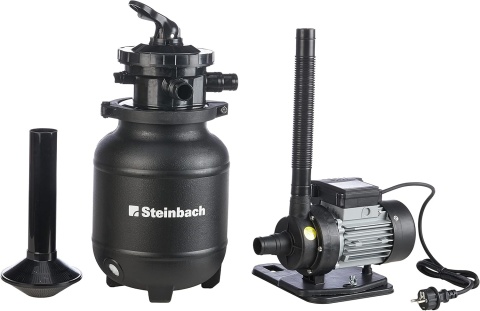 Filtr basenowy Steinbach piaskowy 3,80 m³/h, 230 V/200W Ø 32/38 mm 040386