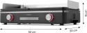 Grill stołowy MEDION z systemem dwustrefowym 2400 W