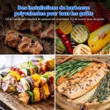 Grill stołowy MEDION z systemem dwustrefowym 2400 W