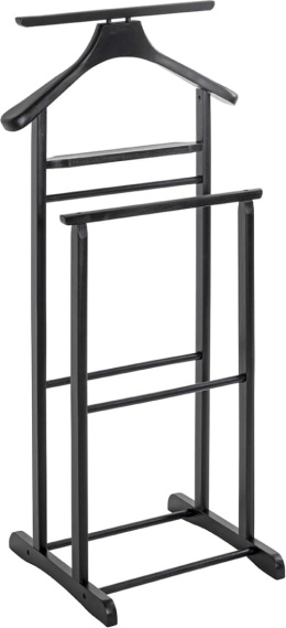 Haku Möbel 30569 Solid Wood Calet Black Hévea 36 x 47 x 102 cm