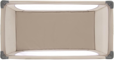 Hauck 604144 Łóżeczko Turystyczne dla Dzieci, Beżowy, 125 x 65 x 76 cm , składane