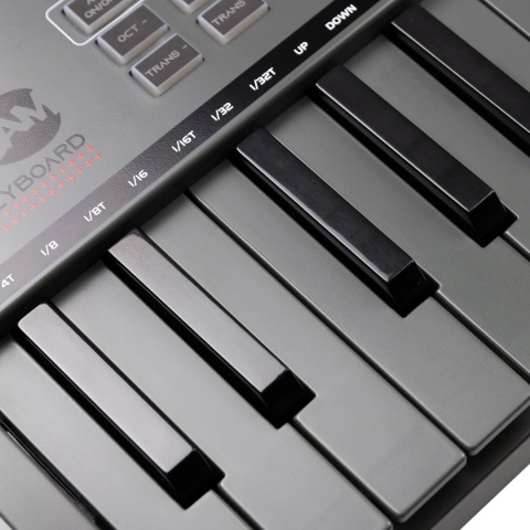 KEYBOARD ROCKJAM GO 25 KLAWISZY USB BLUETOOTH AUX MIDI 8 PERKUSJI RJMK25