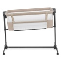 Kinderkraft Neste Up 2 - Dziecięce Niemowlęce Łóżeczko Dostawne 2w1 Beige